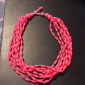 Coral/pink necklace